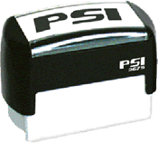 Order a PSI 3679 Self-Inking Rubber Stamp. It is a Premium Pre-inked stamp that is good for about 20,000 impressions before needing more ink.