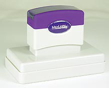 Order a MaxLight XL2-275 pre-inked rubber stamp.